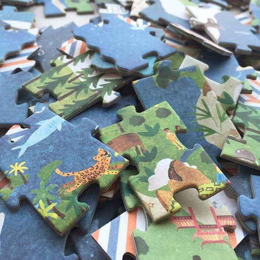 puzzle 200 pièces Découvrez le monde