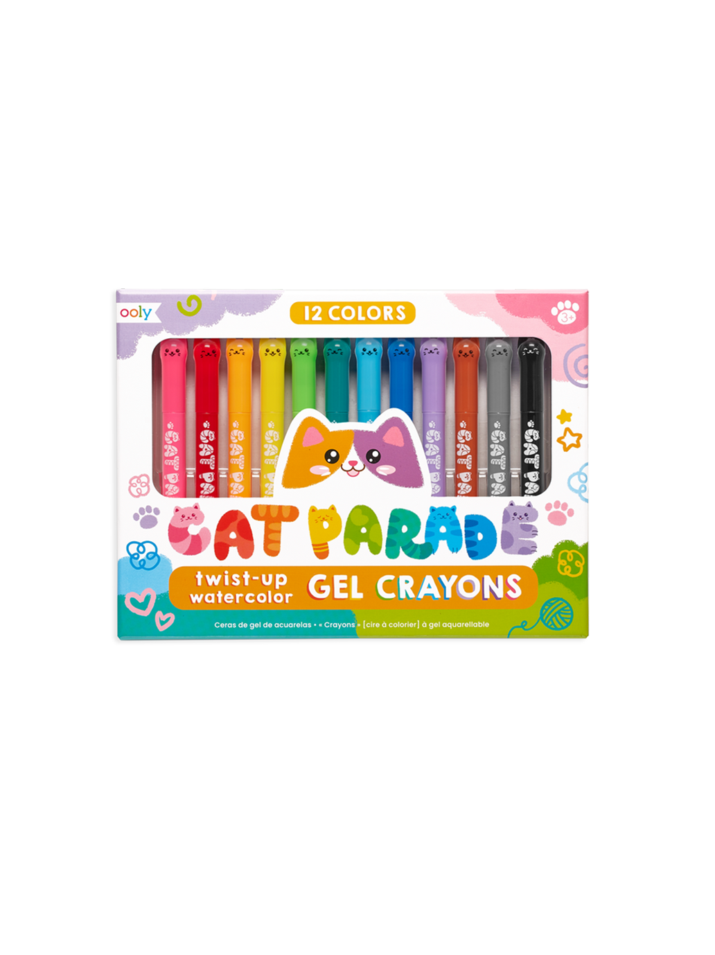 Crayons gel aquarelle