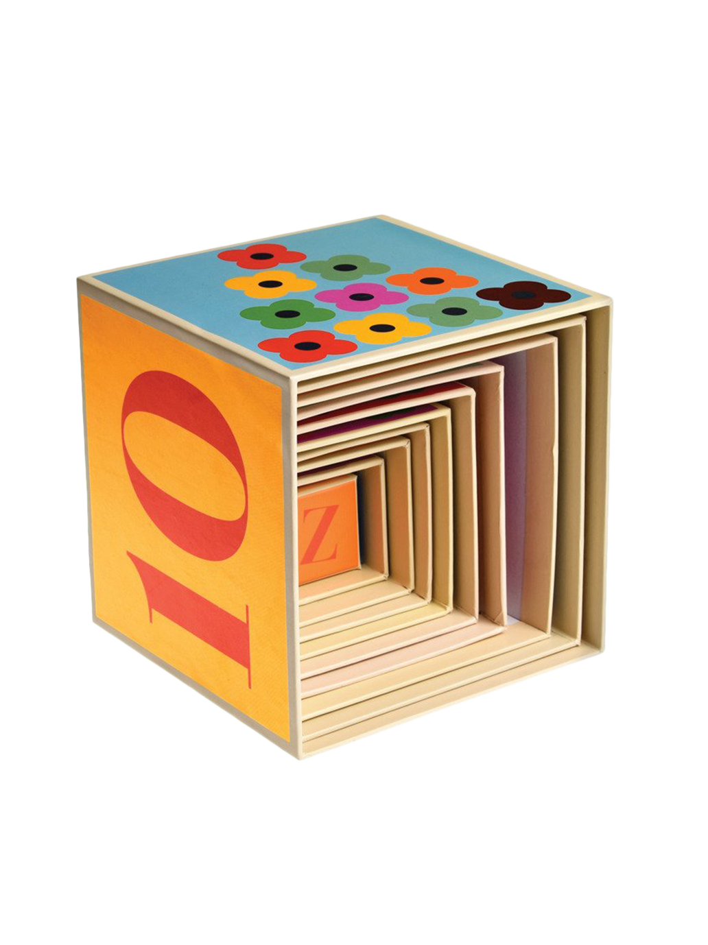 Tour en carton de blocs à empiler