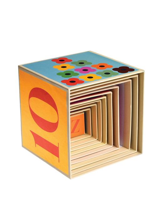 Tour en carton de blocs à empiler