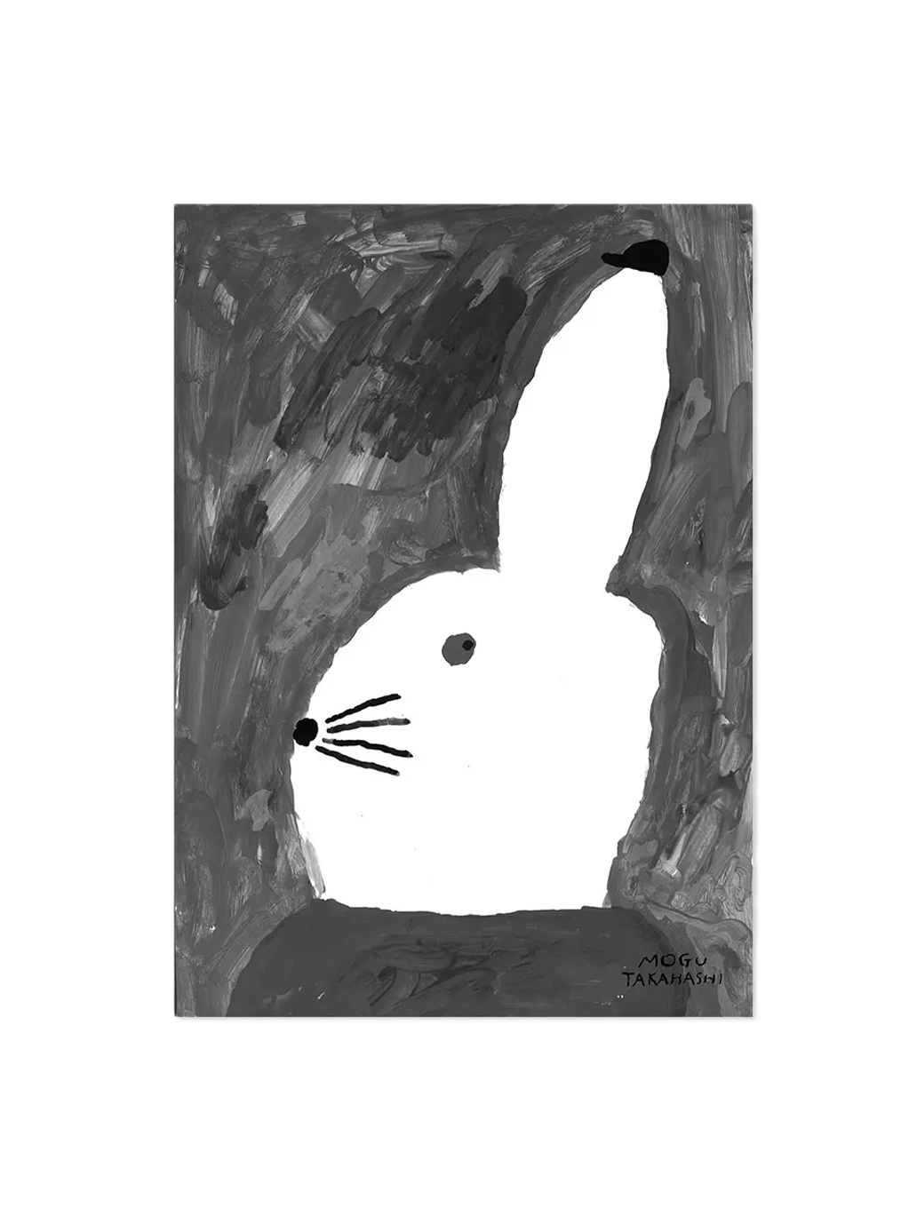 Kaninchen mit kleinem Hutposter
