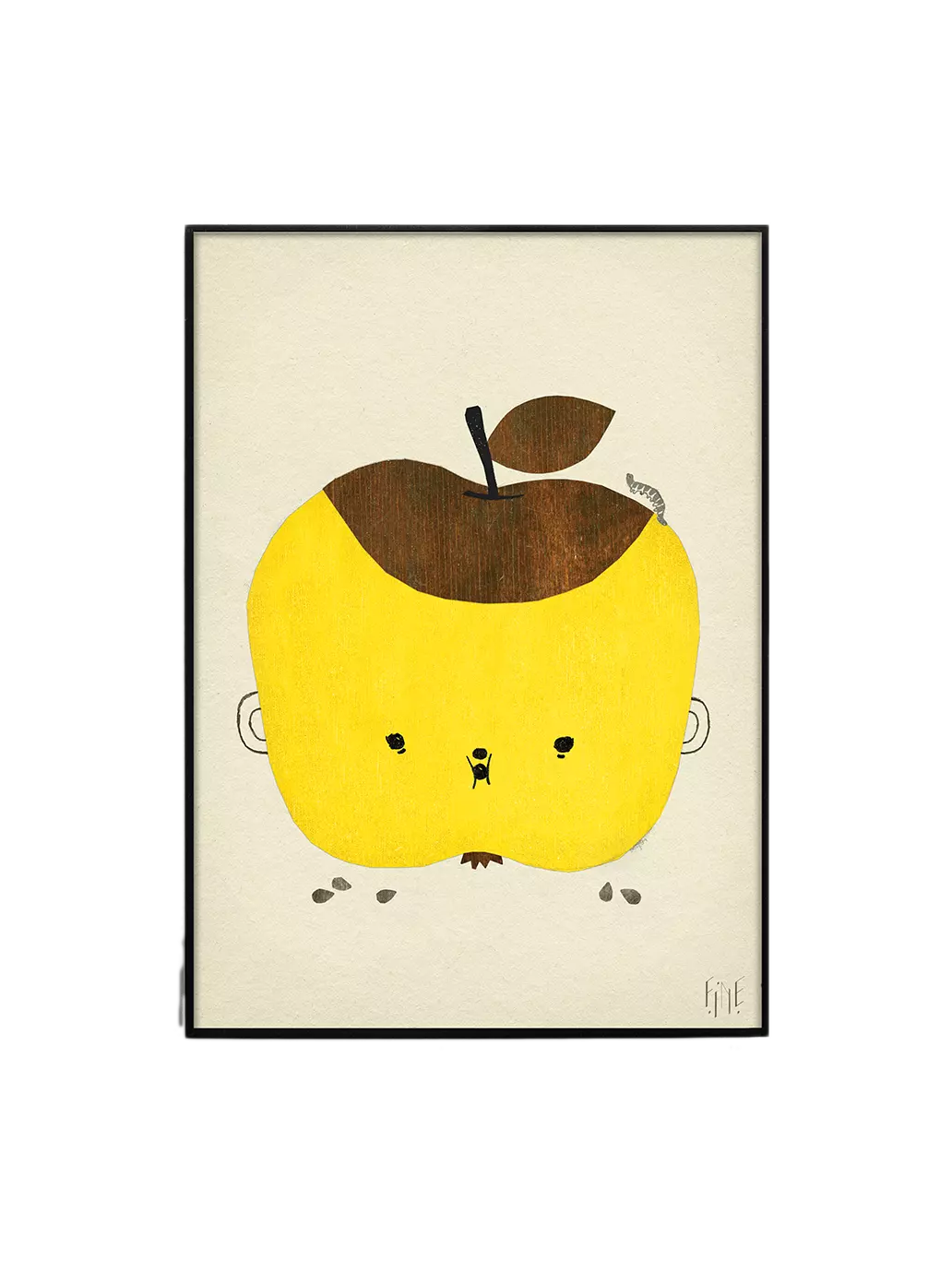 Affiche pomme pomme
