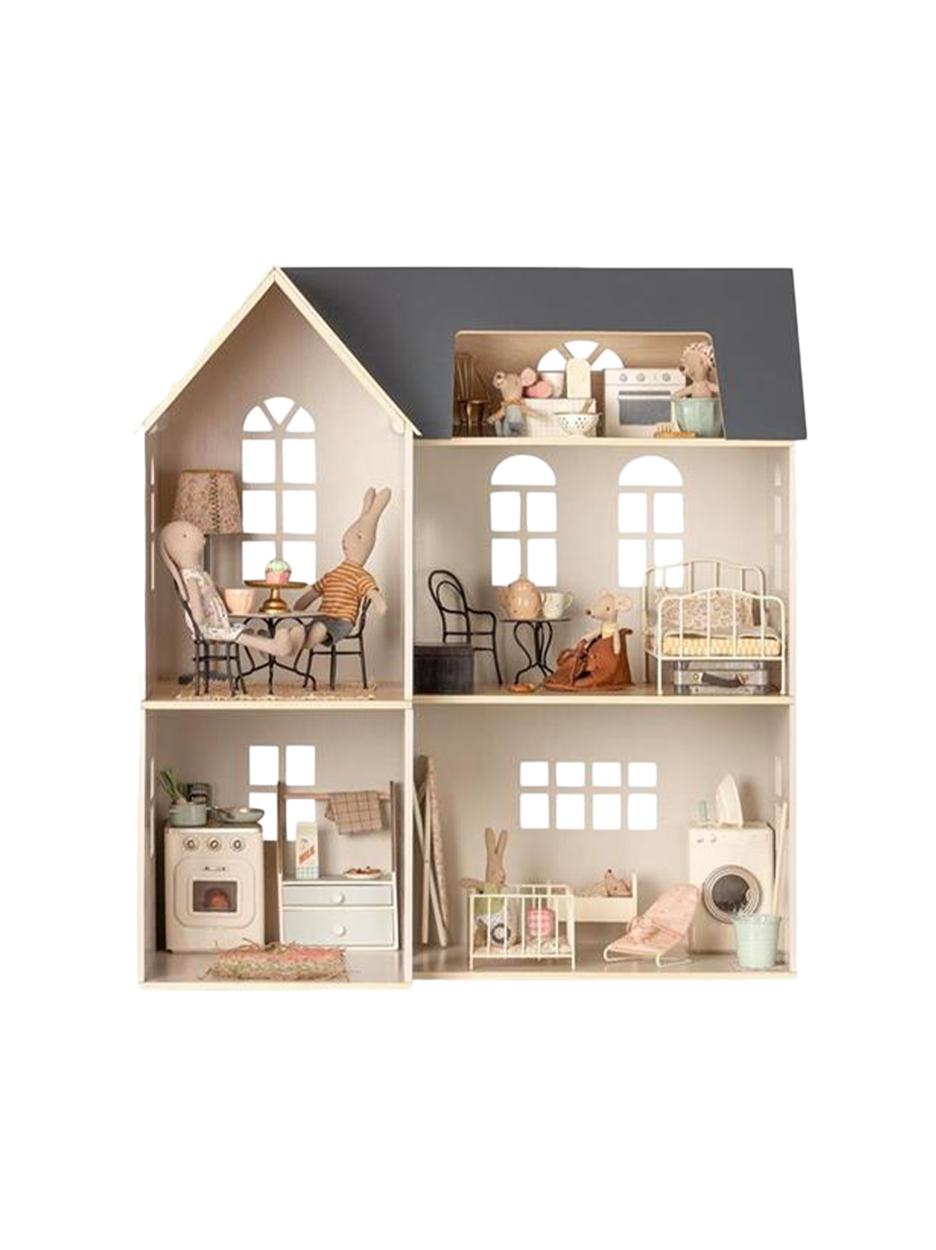 Maison miniature en bois