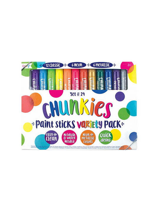 bâtons de peinture Chunkies 24 couleurs