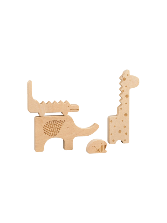 Safari-Puzzle aus Holz