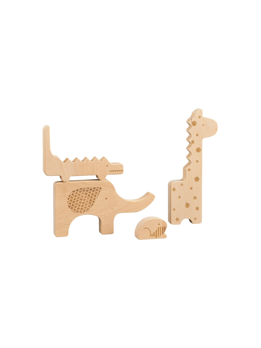 puzzle safari en bois