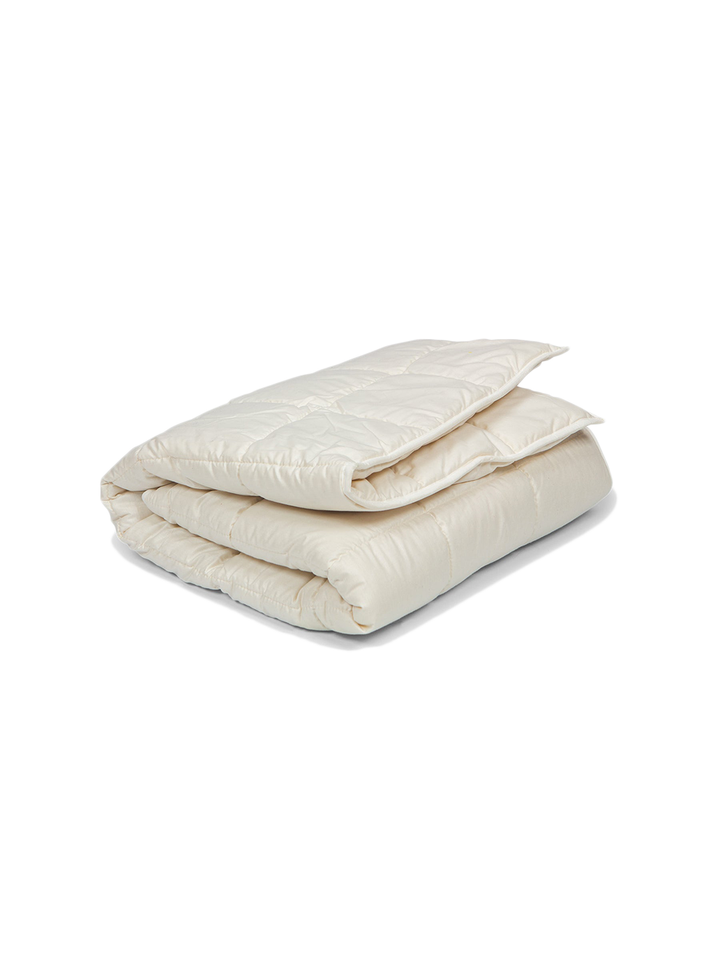 Bettdecke aus Baumwolle mit Alpakawollfüllung