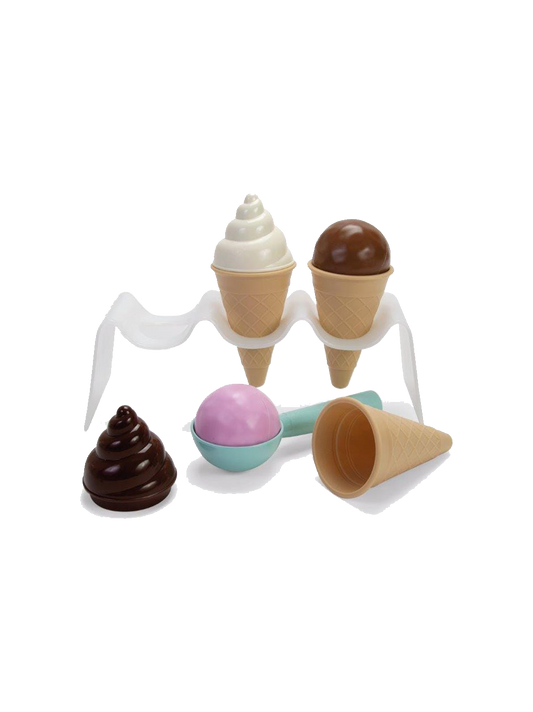 Set à glace en bioplastique