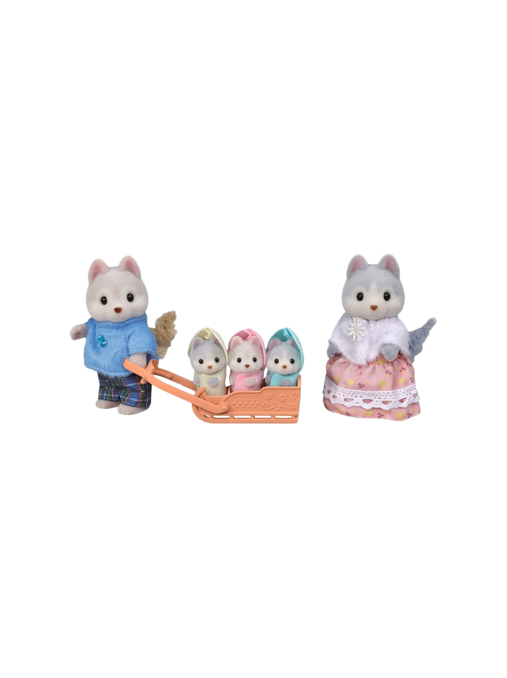 Famille d'animaux miniatures