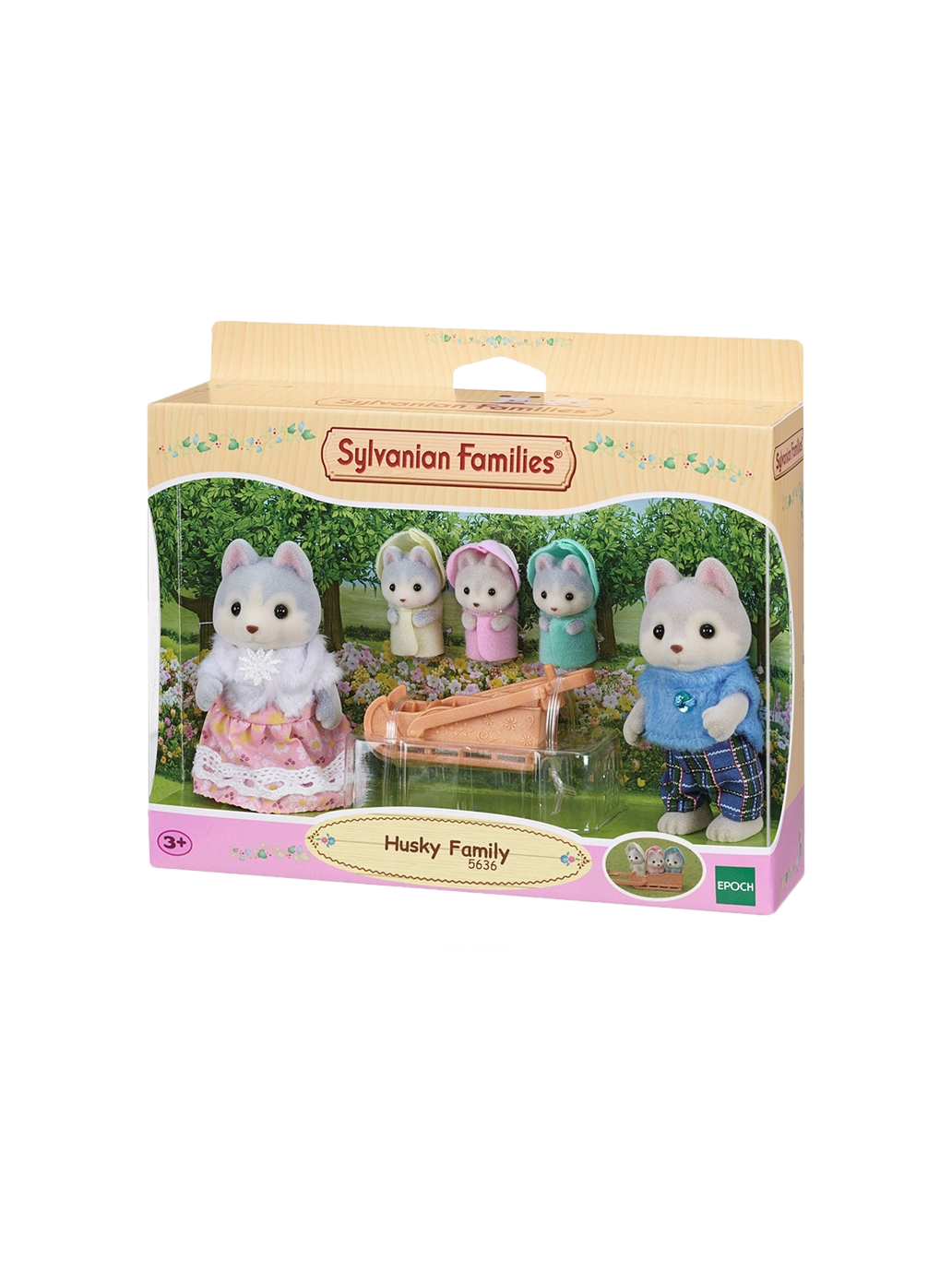 Famille d'animaux miniatures