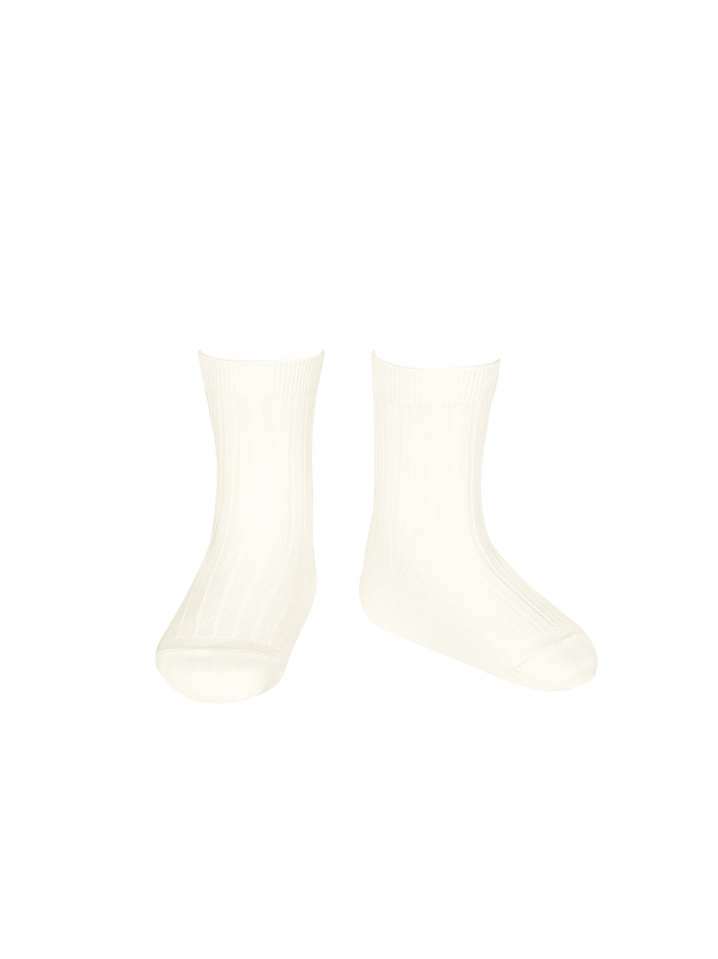 kurze Socken aus Baumwollripp