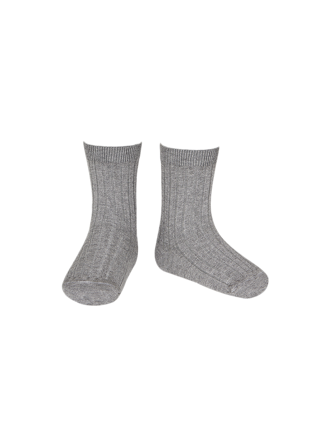 kurze Socken aus Baumwollripp