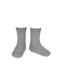 kurze Socken aus Baumwollripp