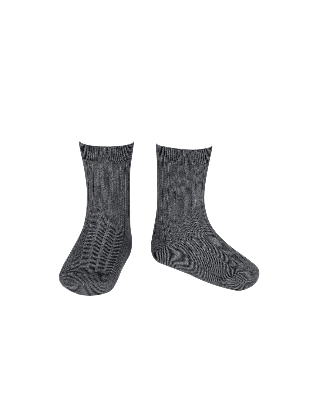 kurze Socken aus Baumwollripp