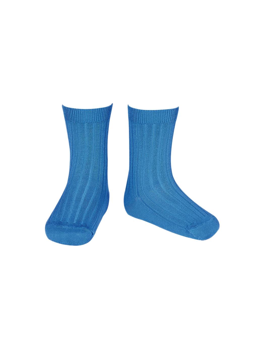 kurze Socken aus Baumwollripp