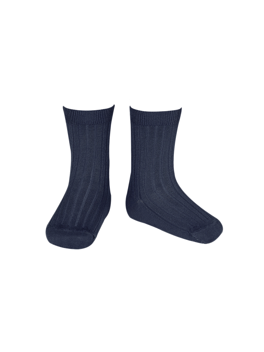 kurze Socken aus Baumwollripp