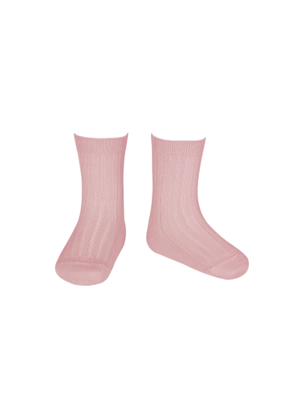 kurze Socken aus Baumwollripp