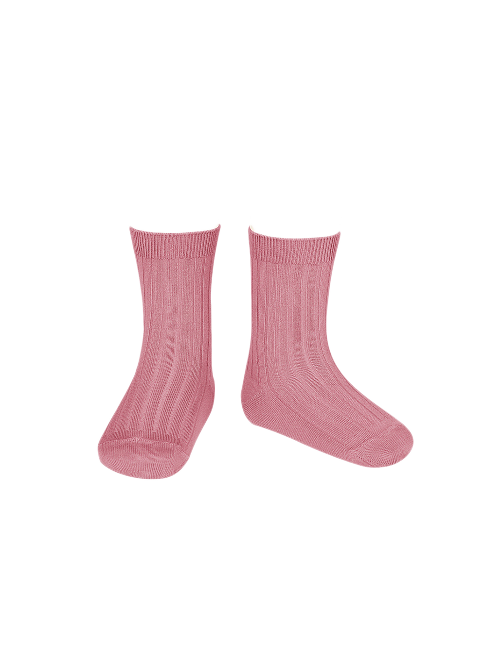 kurze Socken aus Baumwollripp