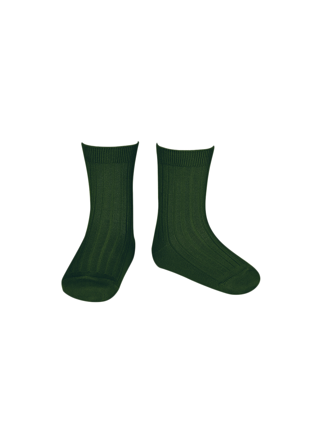 kurze Socken aus Baumwollripp