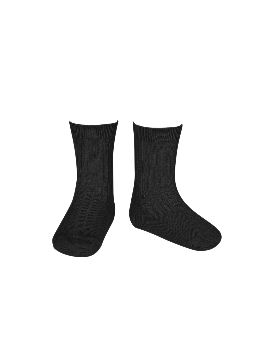 kurze Socken aus Baumwollripp