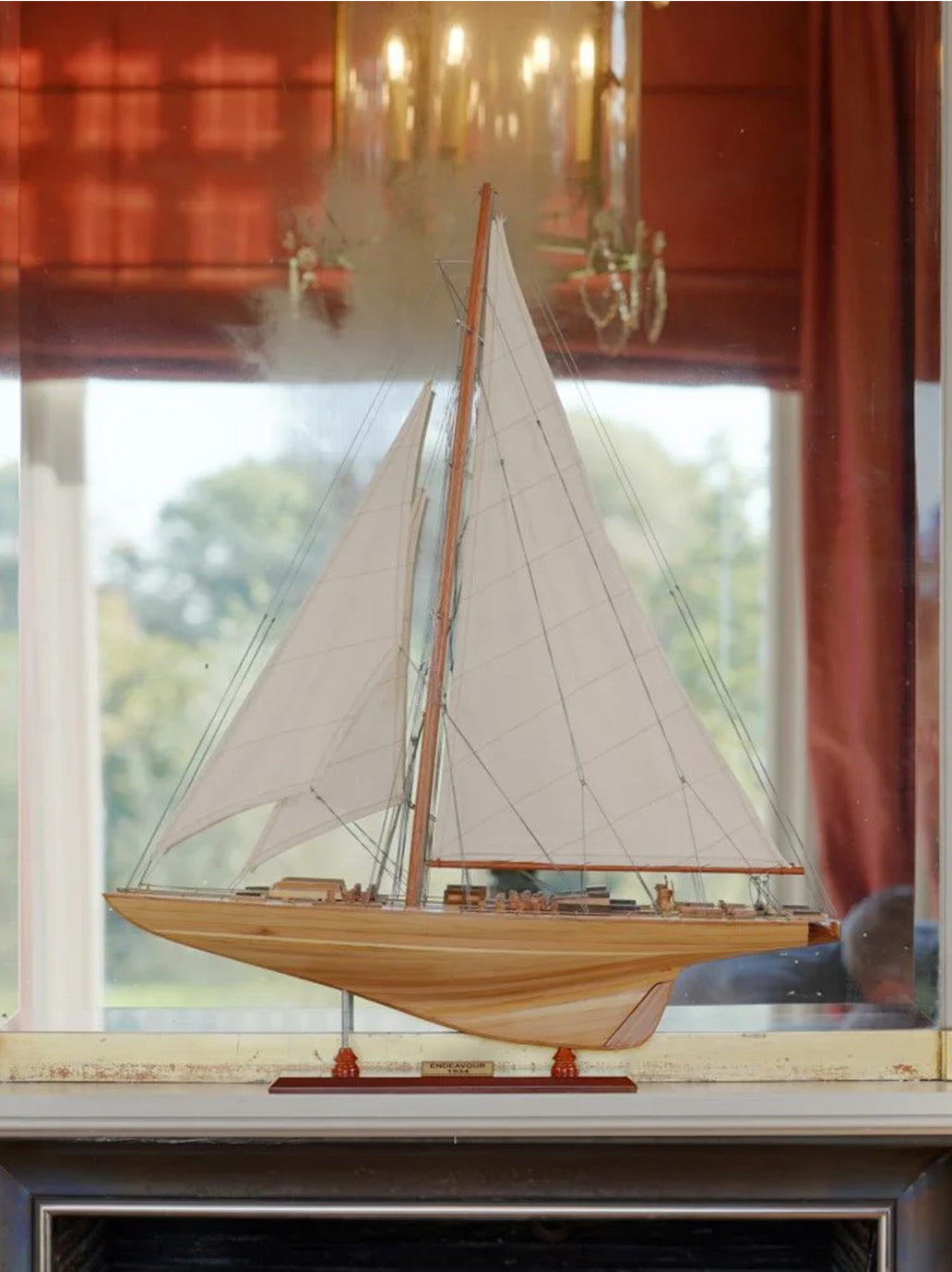 Vintage Segelbootmodell