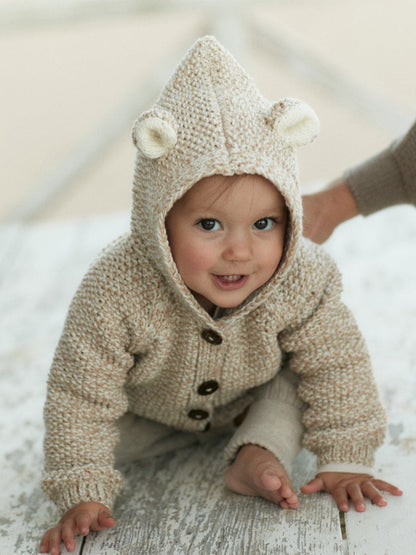 cardigan ours en peluche