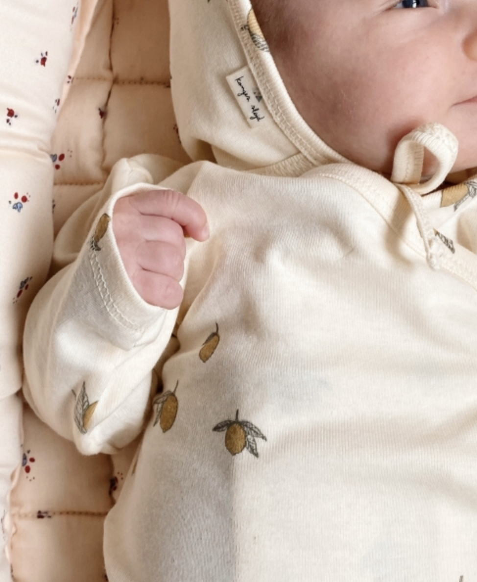 Wickelpyjama für Neugeborene aus Bio-Baumwolle