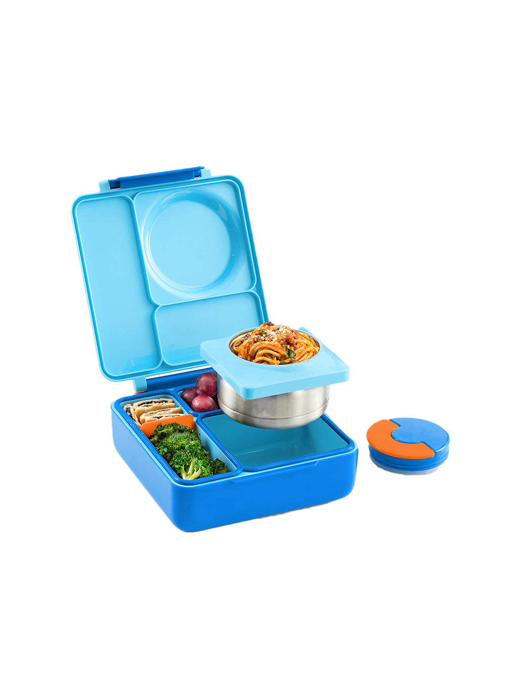 OmieBox Lunchbox mit Thermoskanne und Fächern