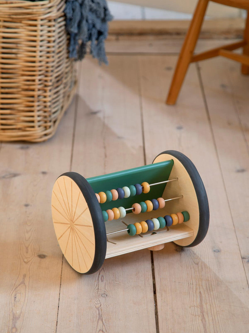 Jouet éducatif en bois Activity Roller