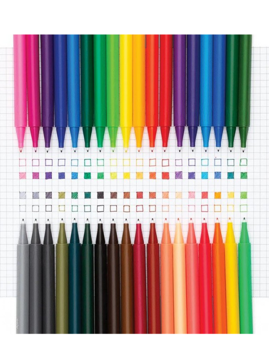 Stylos fins 0,7 mm Seriously Fine 36 couleurs