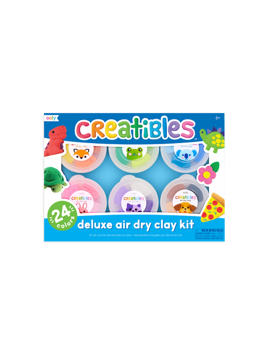 Modelliermasse Creatibles Air Dry Clay Kit 24 Farben