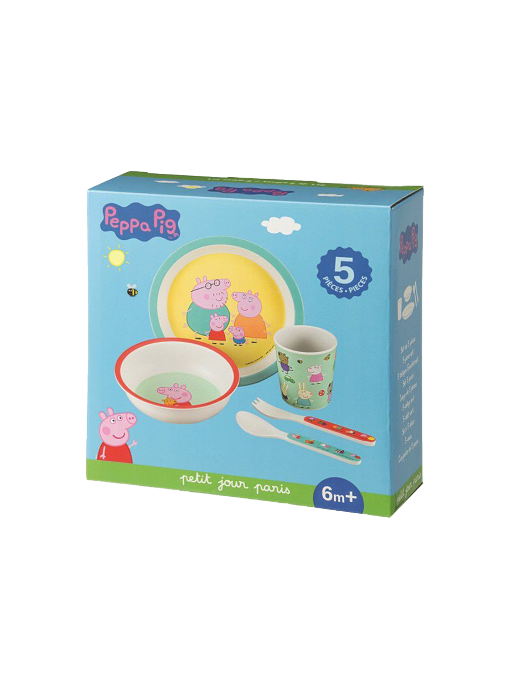 Set de vaisselle en mélamine pour enfants