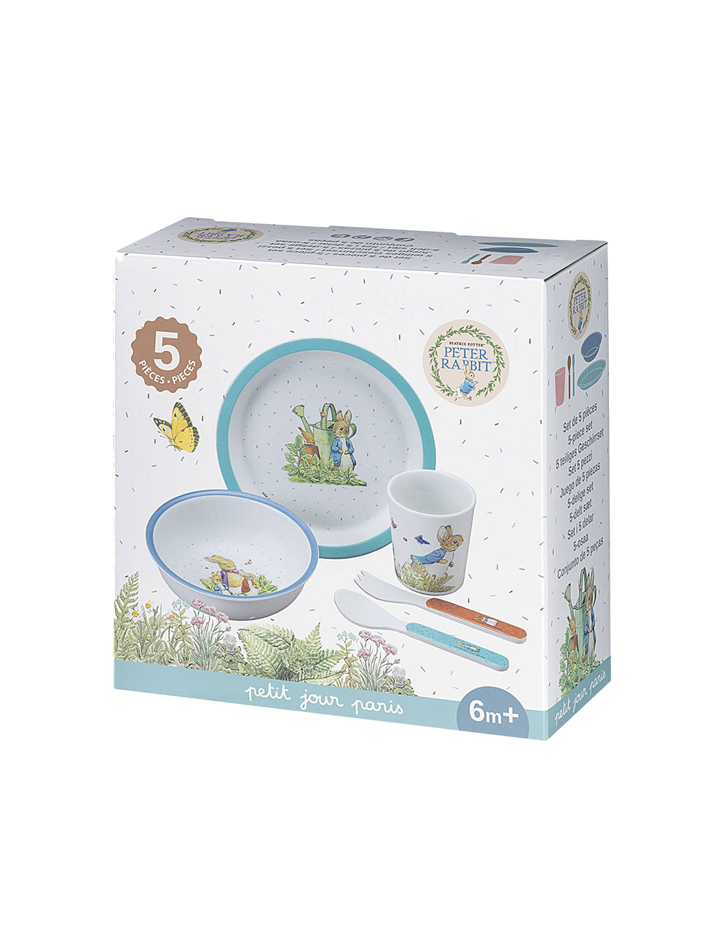 Set de vaisselle en mélamine pour enfants