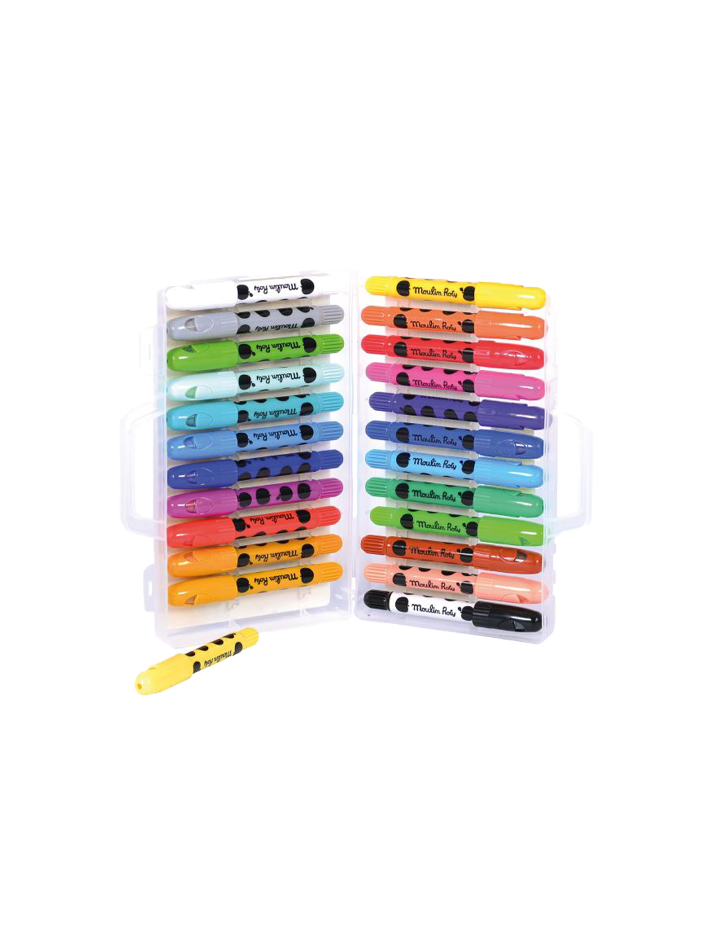 Crayons de cire 24 couleurs