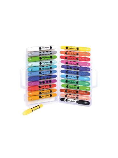 Crayons de cire 24 couleurs