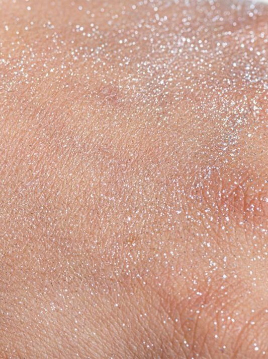 Pinceau de maquillage corps à paillettes