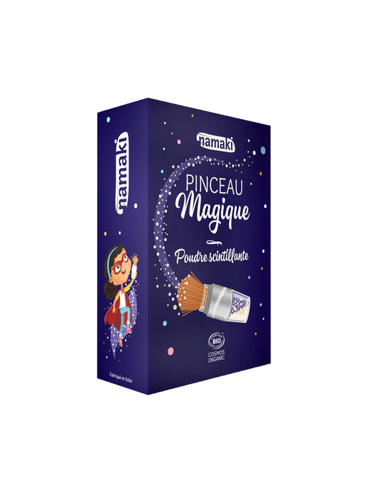 Pinceau de maquillage corps à paillettes