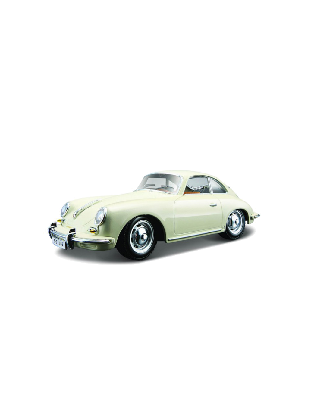 Maquette en métal de la voiture Porsche 356B Coupé