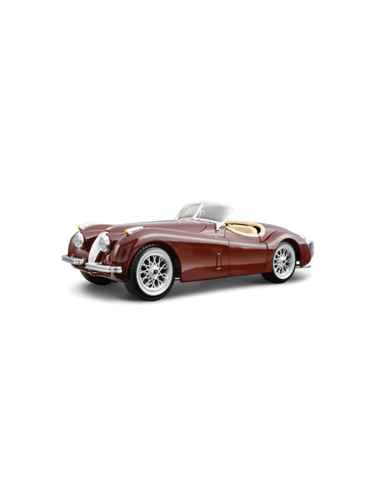 Maquette en métal de la voiture Jaguar XK 120 Roadster