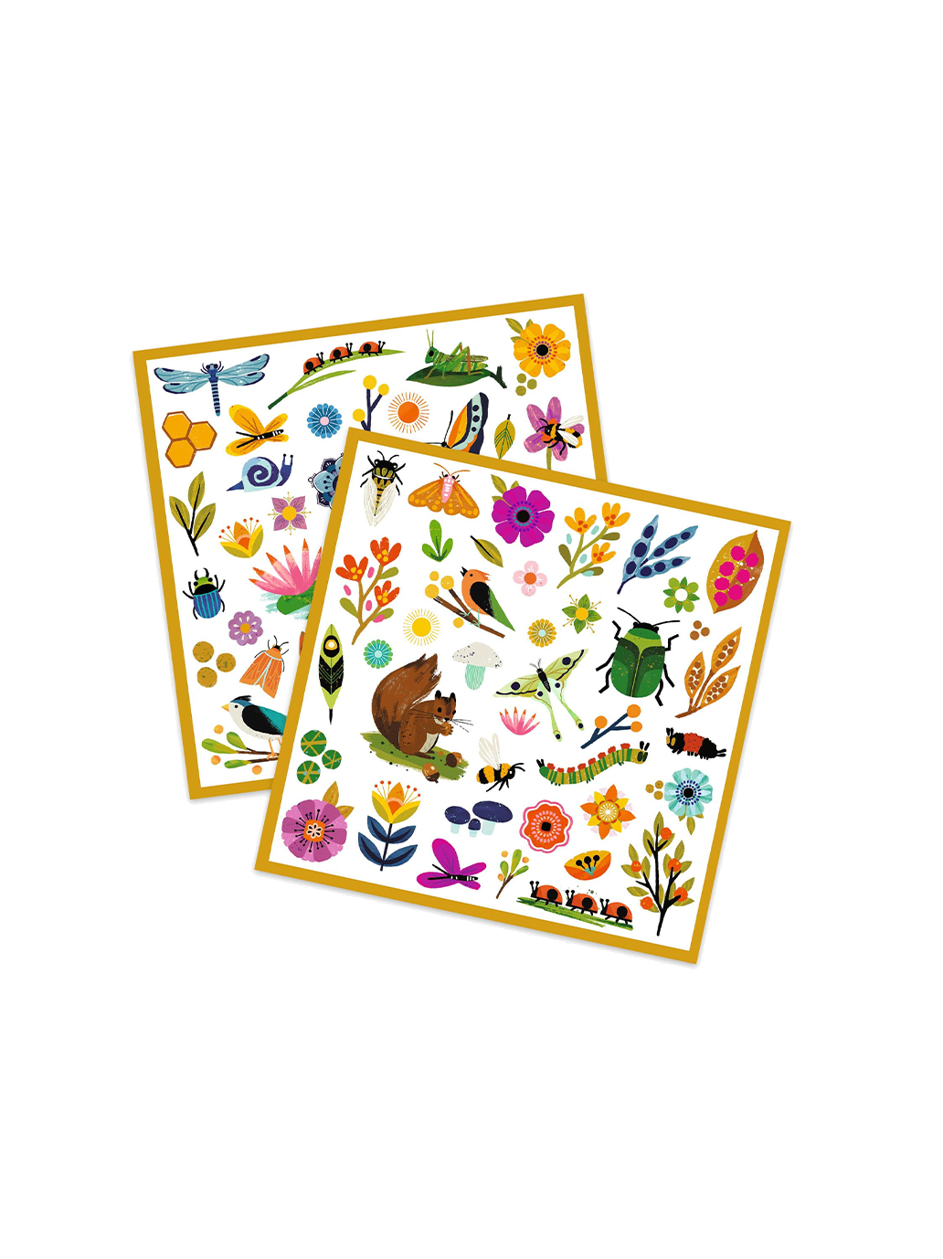 Lot de 160 stickers jardin