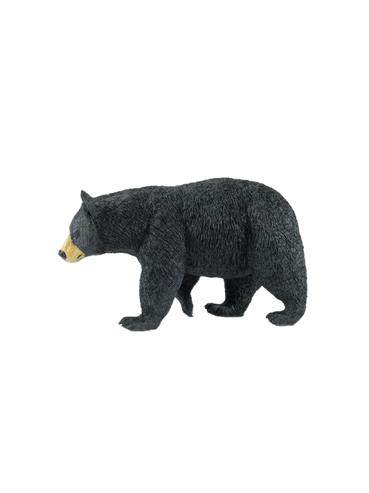 Eine große Figur eines Schwarzbären