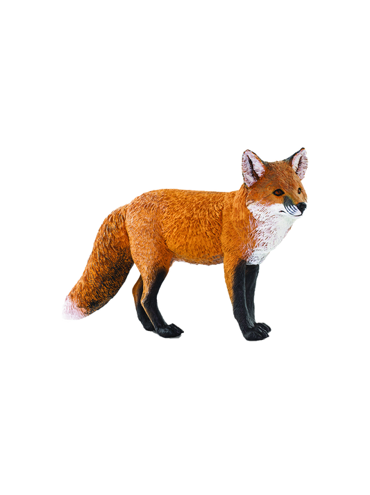 Eine große Figur eines Fuchses