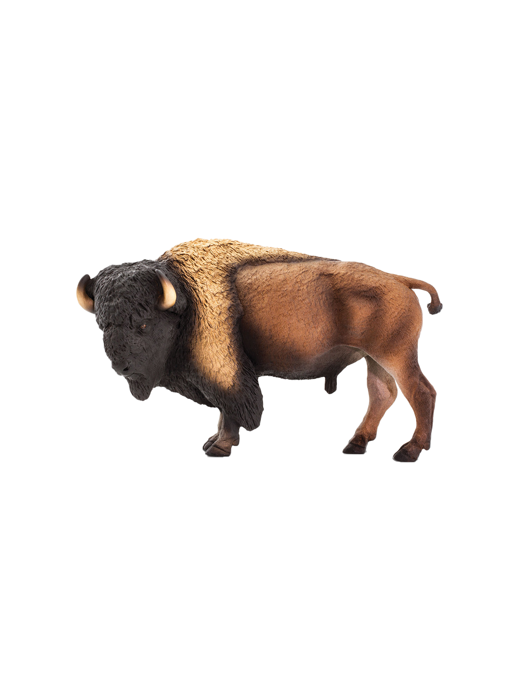 Une grande figurine de bison