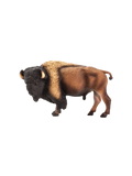 Une grande figurine de bison