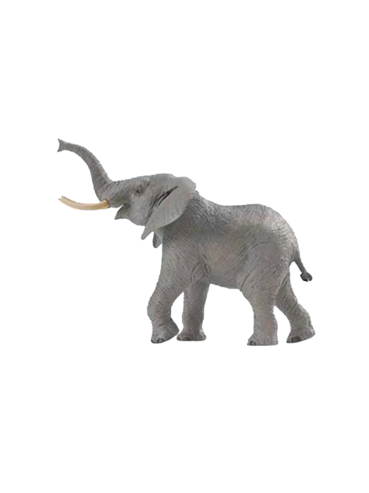 Eine große Figur eines afrikanischen Elefanten