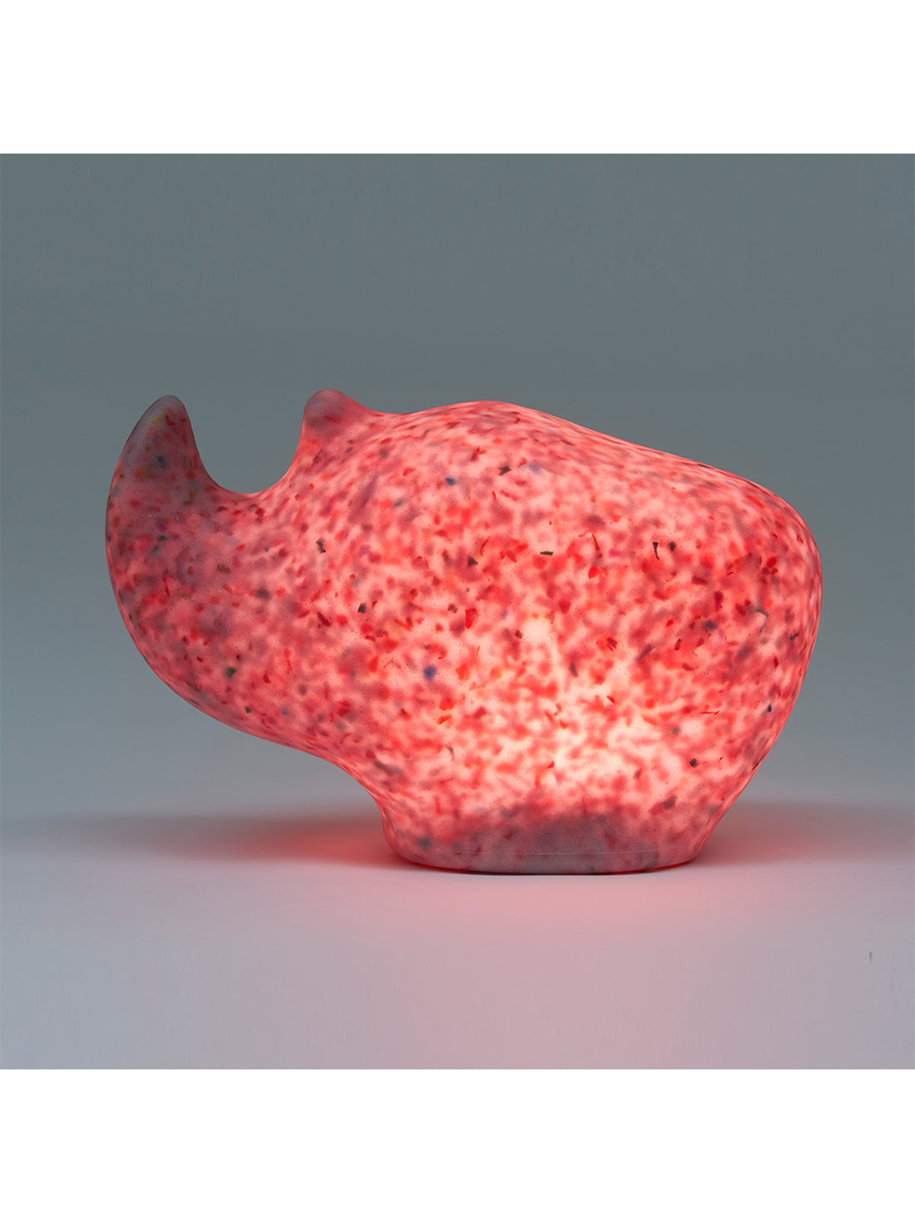Lampe aus umweltfreundlichem Material Rhino Lamp