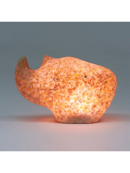 Lampe aus Öko-Material Rhino Lamp