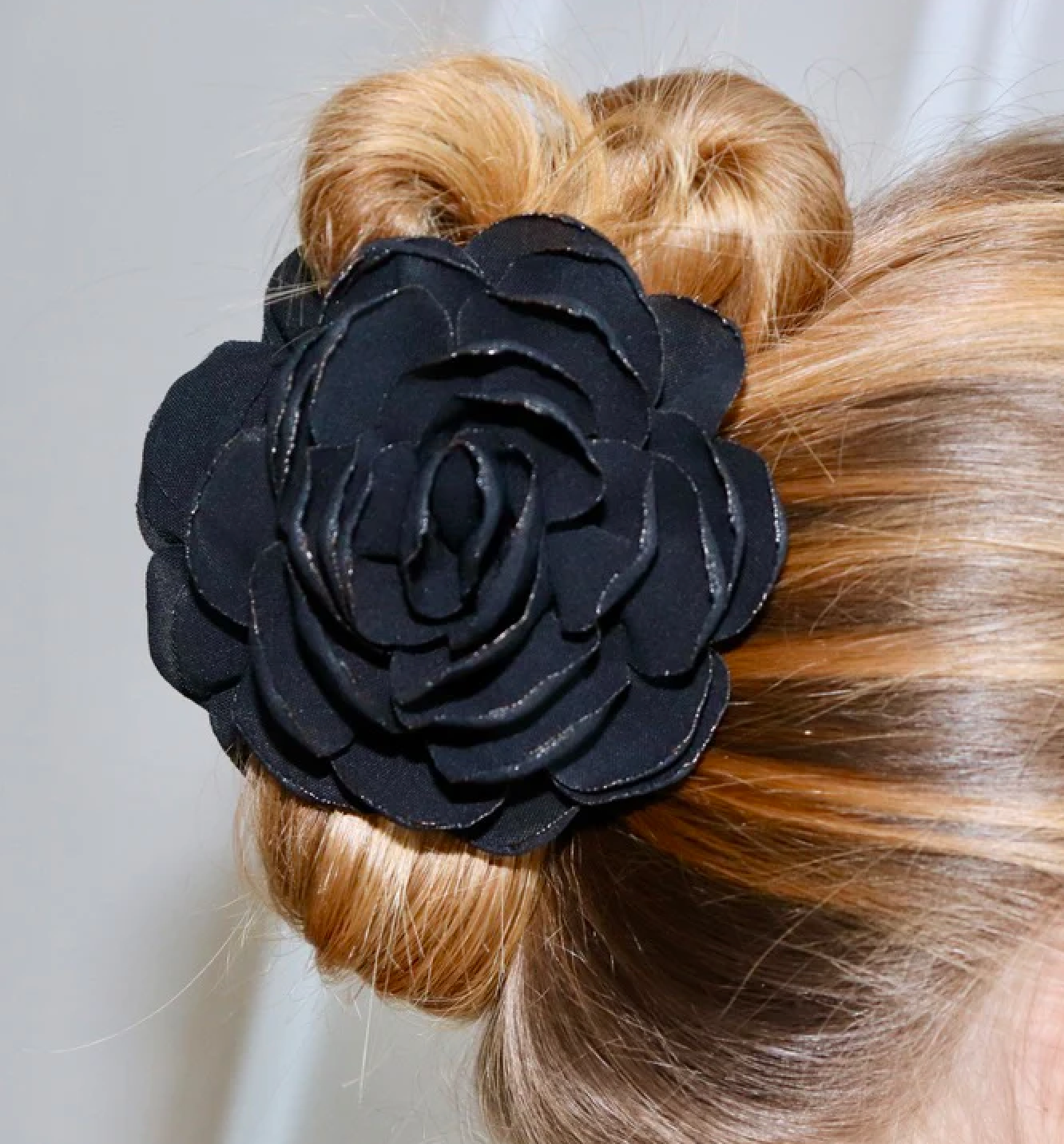 Barrette à cheveux Griffe Rose