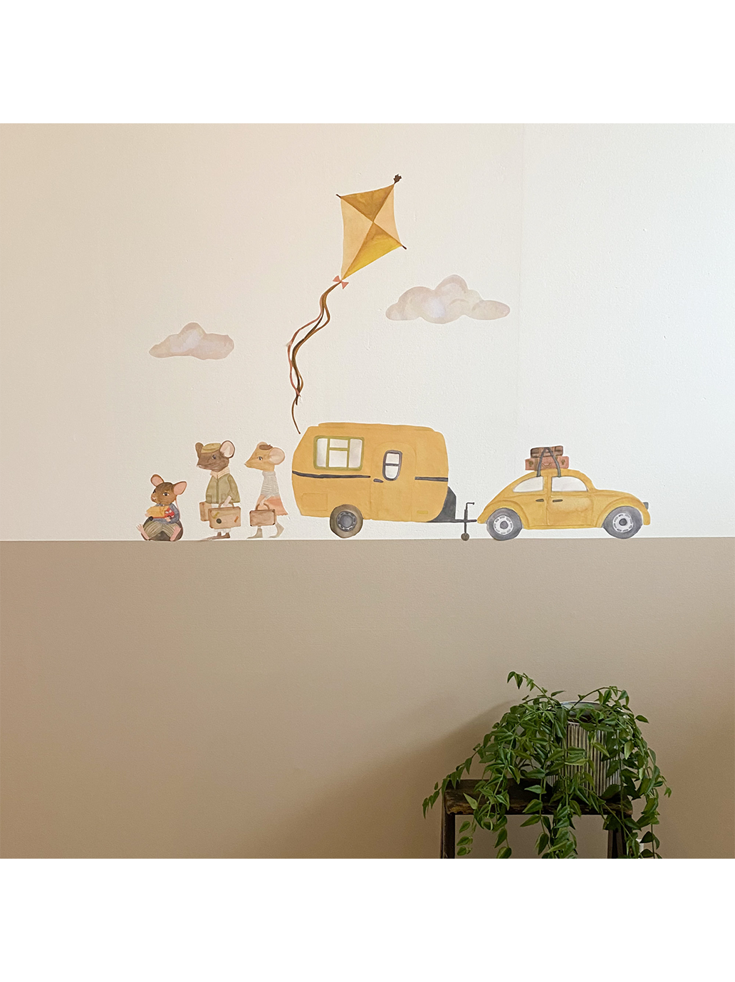 Wandtattoo Wallstorys Maus