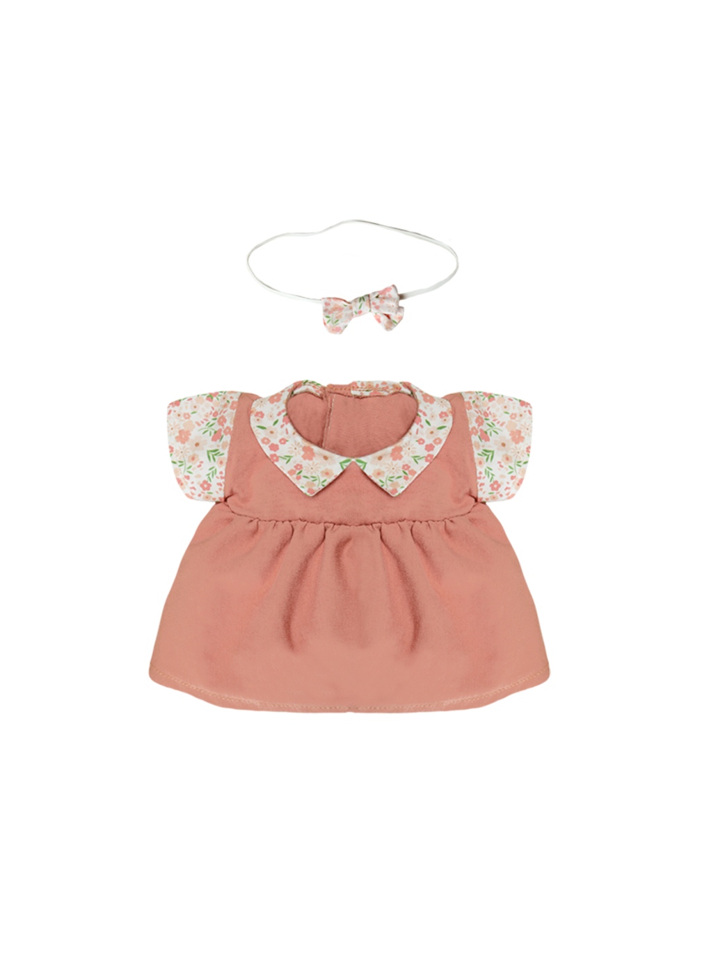 Kleid mit Stirnband für Puppen Dinkum Doll Aya Dress Set